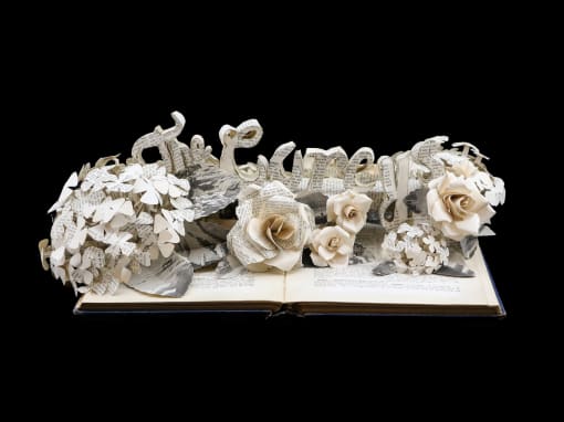 Book Sculpture: The Coreys